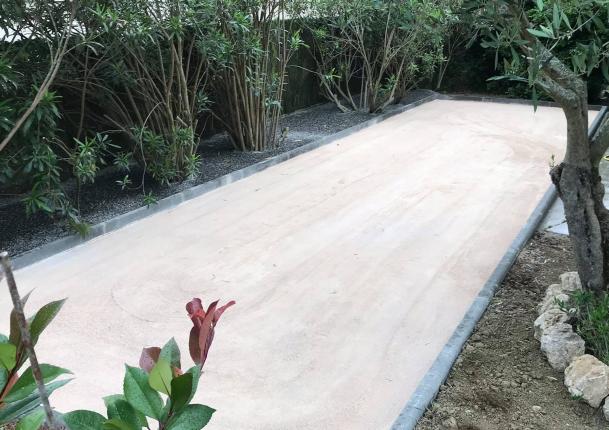 Terrain de pétanque
